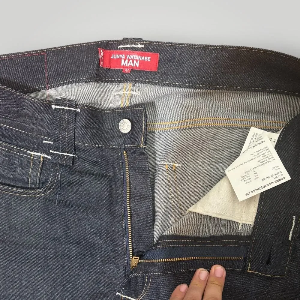 Junya Watanabe MAN x Levis Serape Blanket Pocket Made in Japan Denim Jeans W35